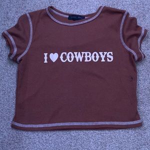 Faded Rose Crop Top